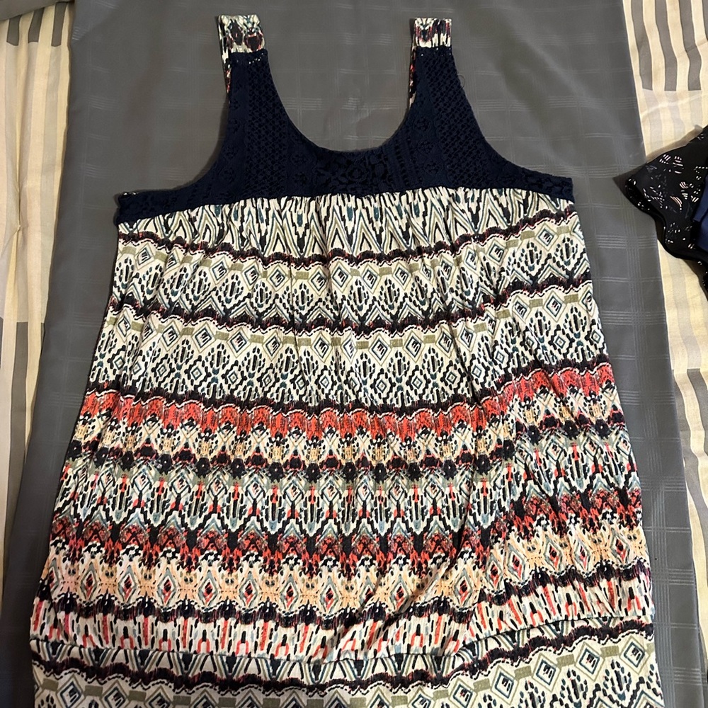 Maurice’s tank top